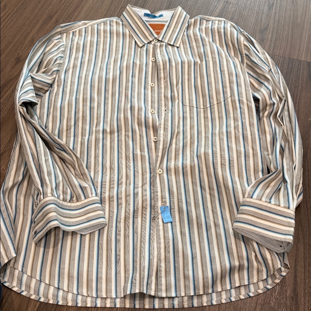 Tommy bahama xxl shirt stripe